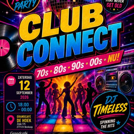 Hitjesreis door de tijd! Club Connect