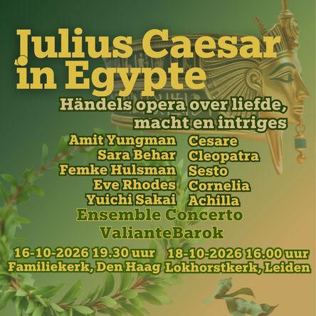 Concert Opera Giulio Cesare in Egitto