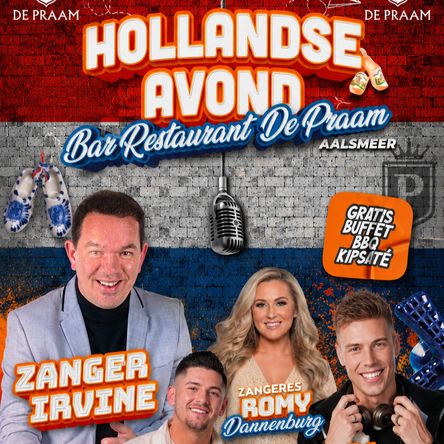 Club Connect Hollandse Avond Volkszanger Irvine