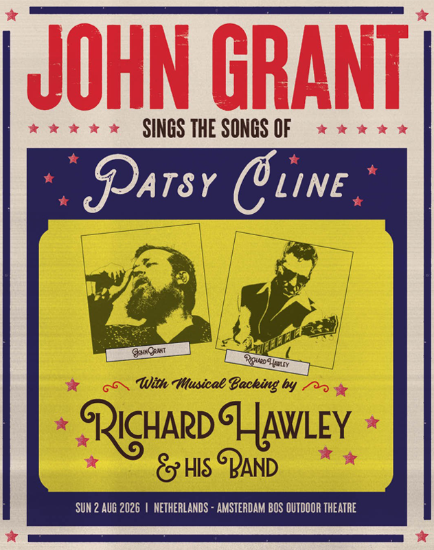 JOHN GRANT sings the songs of Patsy Cline with Richard Hawley an