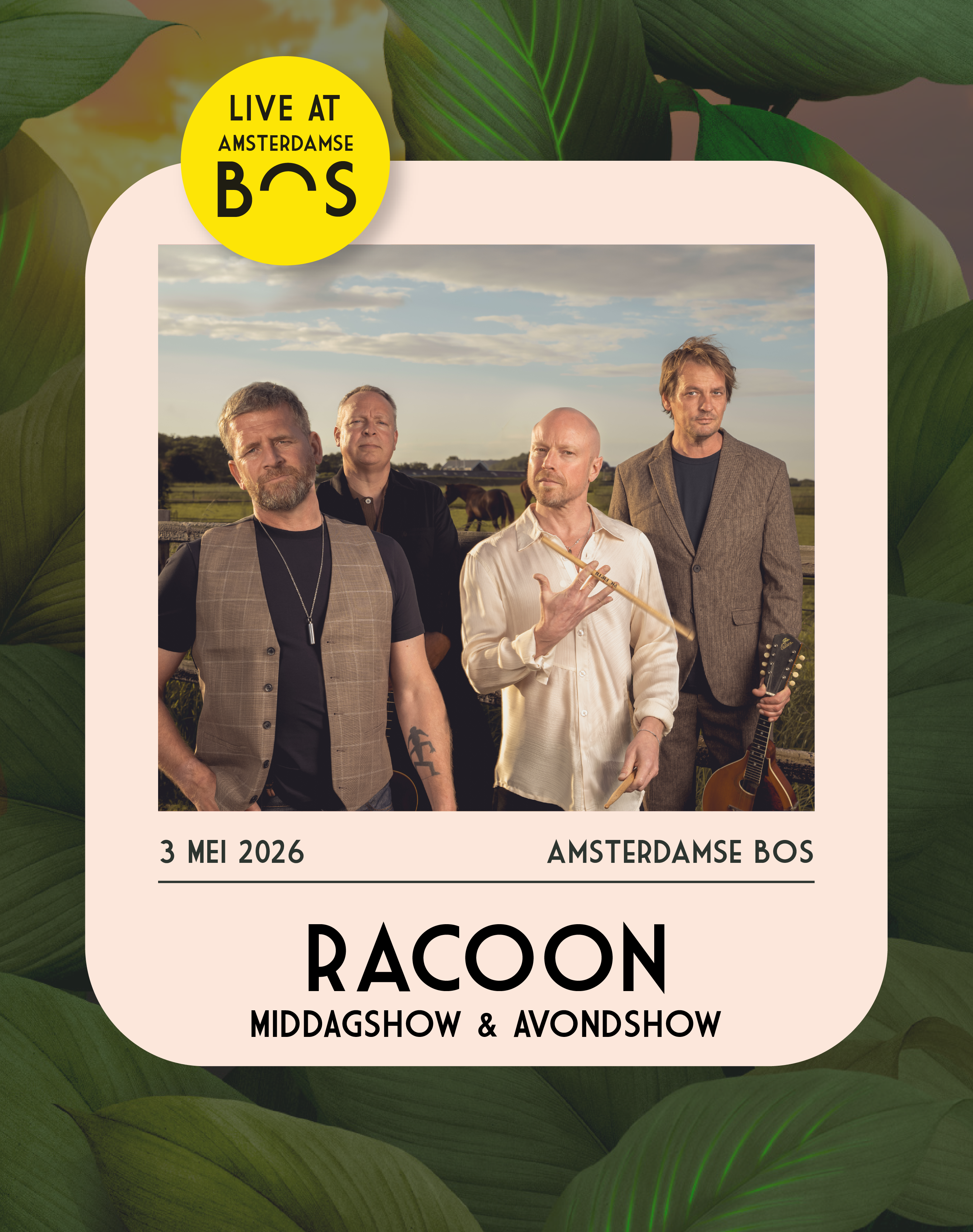 RACOON - Live At Amsterdamse Bos