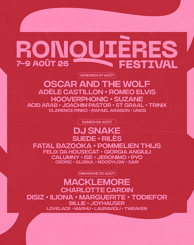 Ronqui&egrave;res Festival 2026